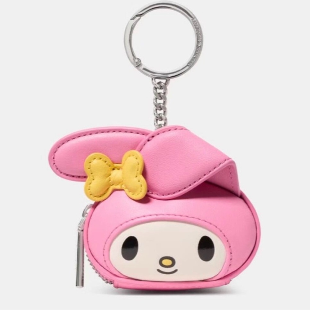 KATE SPADE X HELLO KITTY & FRIENDS 3D MY MELODY BAG CHARM COIN PURSE